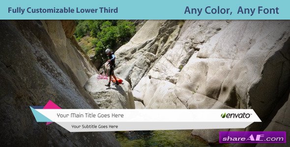 Videohive Extreme Lower Third