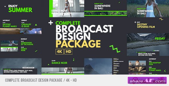 Videohive Complete Broadcast Design Package