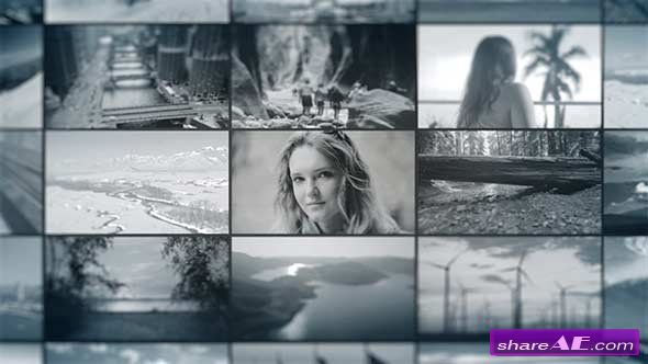 Videohive Production Reel - Video Wall
