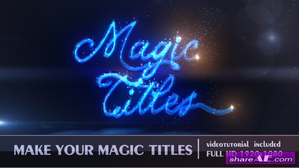 Videohive Magic Titles
