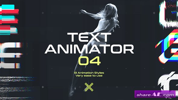 Videohive Text Animator 04: Motion Glitch Titles