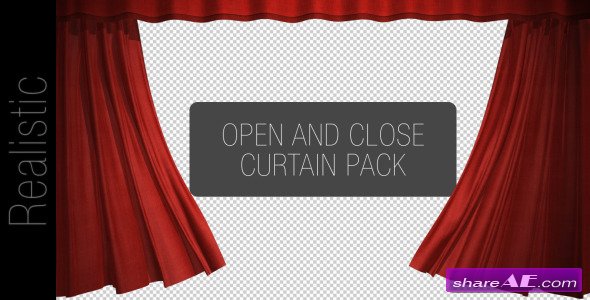 Videohive Curtain Open And Close Pack