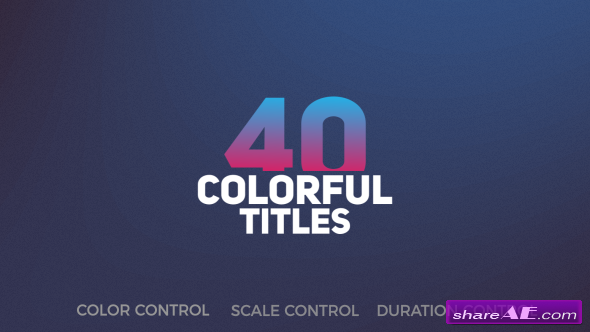 Videohive Title Pack 19882250