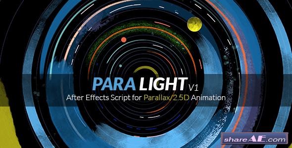 Videohive ParaLight | After Effects Script for Parallax/2.5D Animation