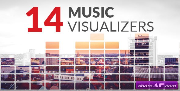 Videohive 14 Music Visualizers