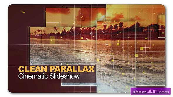 Videohive Clean Parallax Cinematic Slideshow
