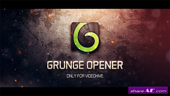 Videohive Grunge Opener