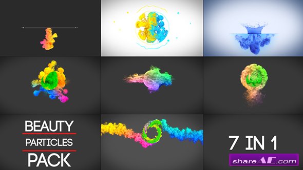 Videohive Beauty Particles Logo Pack