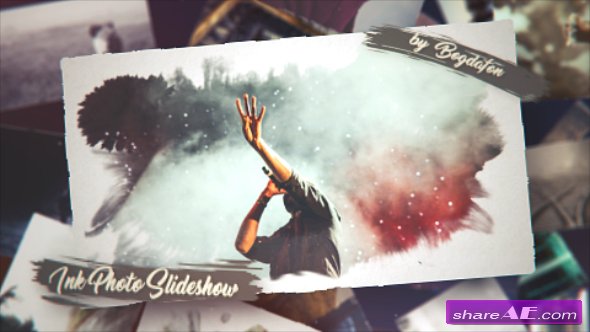 Videohive Ink Photo Slideshow