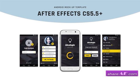 Videohive Android Mock-Up
