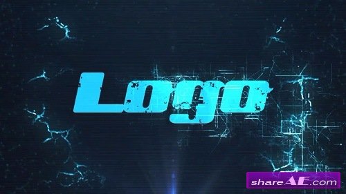 Glitch Logo Opener - After Effects Template (Motion Array)