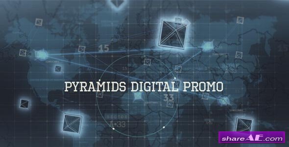 Videohive Digital Pyramid Promo Video