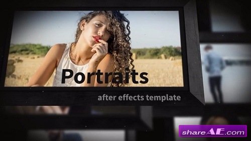 Portraits - After Effects Template (Motion Array)