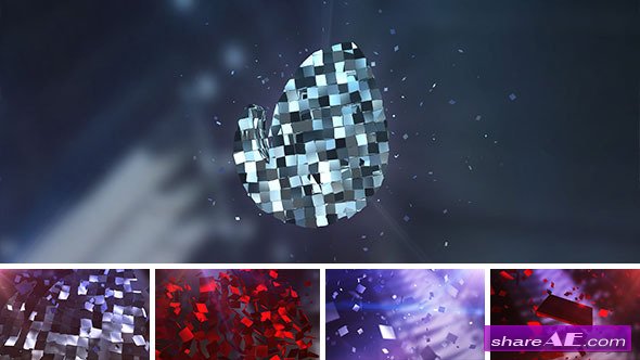 Videohive Magic Metal and Red Logo Text Reveal