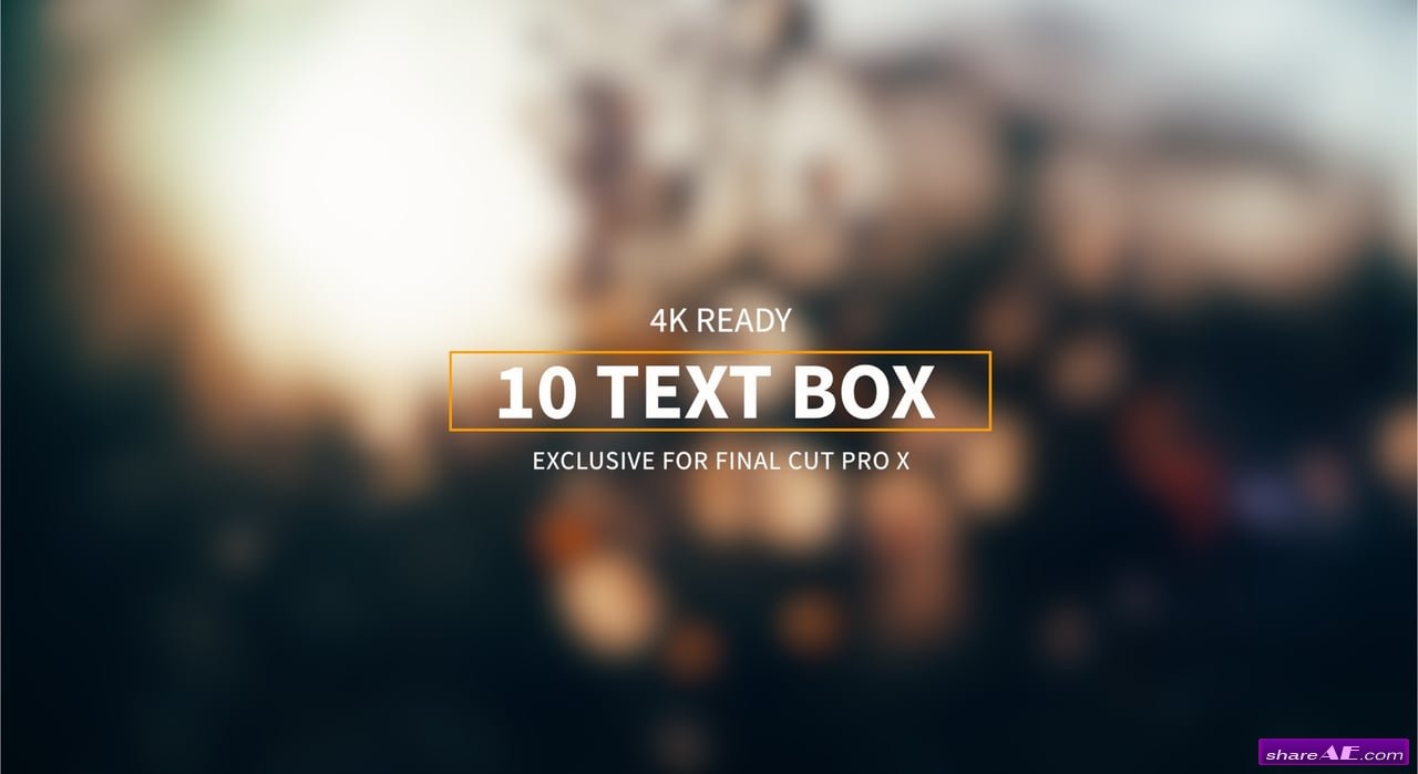 Final Cut Pro X Plugins Effects Free After Effects Templates After Effects Intro Template Shareae