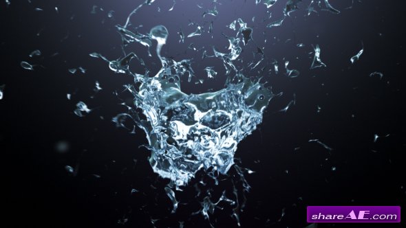 water after effects template free download