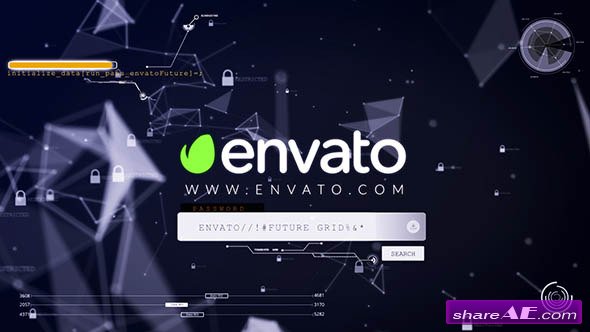 Videohive ctOS - Login Hack Logo Reveal