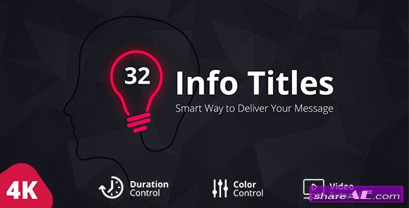 Videohive Info Titles Pack