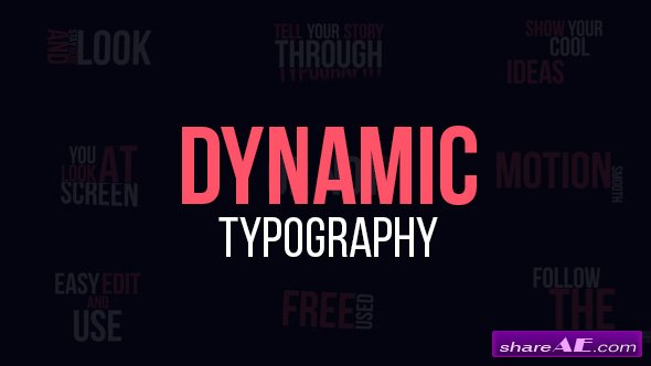 Videohive Dynamic Typography 19307853