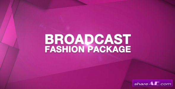 Videohive Broadcast Fashion Package