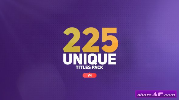 Videohive The Titles 16452285