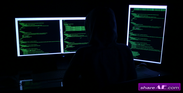 Computer Hacker - Stock Footage (Videohive)