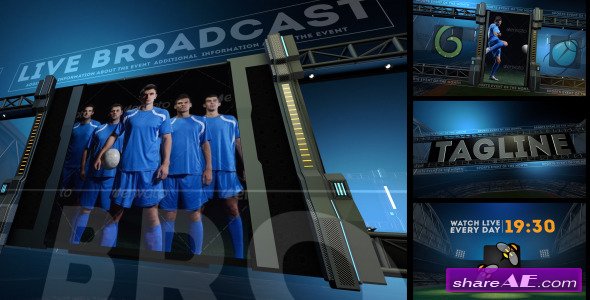 Videohive Sports Arena Promo Package