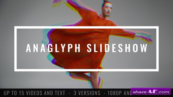 Videohive Slideshow Anaglyph