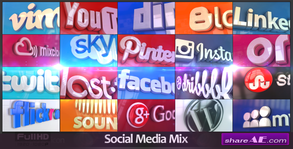 Videohive Social Media Mix