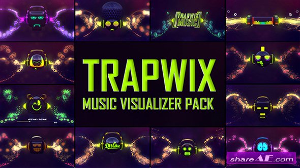 Videohive TrapWix Music Visualizer Pack