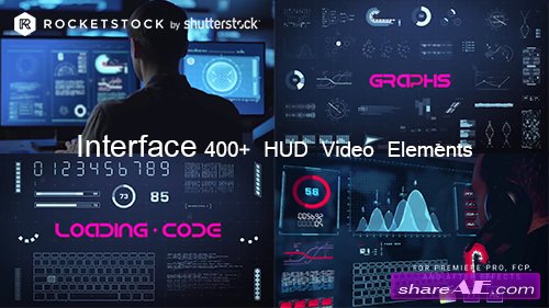 Interface: 400+ HUD Video Elements - Motion Graphic (Rocketstock)