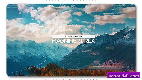 Videohive Magnifier Parallax Slideshow