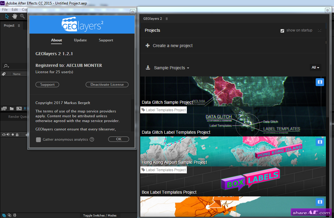 GEOlayers 2 (v1.2.1) Plugin for After Effects GEOlayers 2 (v1.2.1) Plugin for After Effects