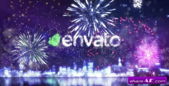 Videohive Fireworks/Celebrating Logo 2