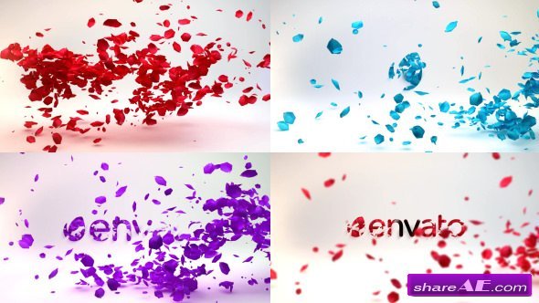 Videohive Petals Logo Reveal