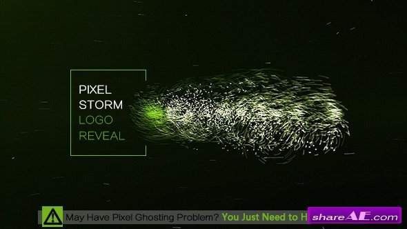 Videohive Pixel Storm Logo Reveal