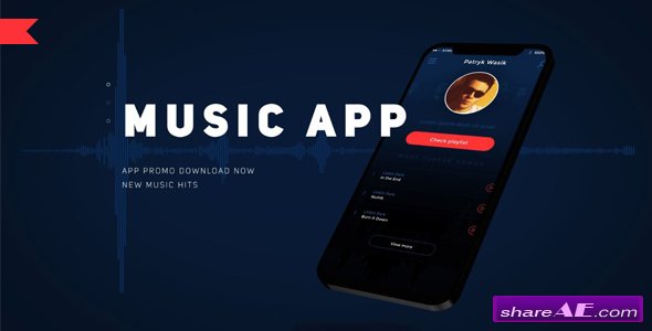 Videohive Music App Promo Presentation