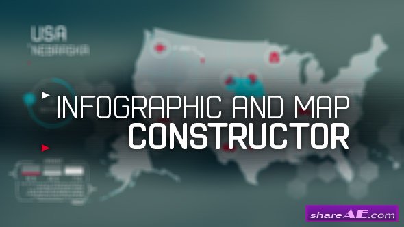 Videohive infographic and map constructor