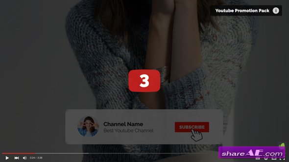 Videohive Youtube Promotion Pack 3