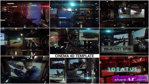 Videohive Rotatus 3 - Cinema 4D Template