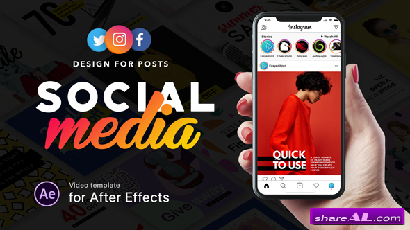 Videohive Social Media - Design for Posts