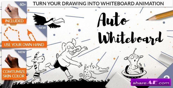 Whiteboard » free after effects templates | after effects intro template |  ShareAE