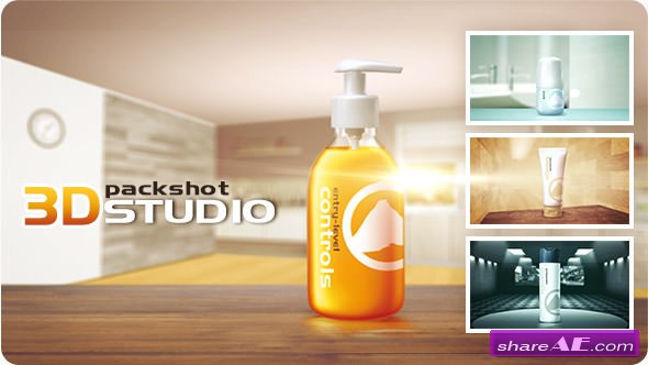 Videohive 3D Packshot Studio