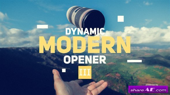 Videohive Dynamic Modern Opener III