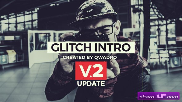 Videohive Modern Glitch Intro