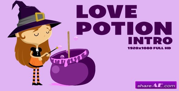 Videohive Love Potion Intro