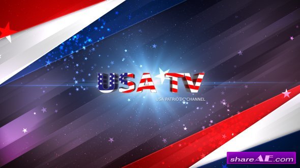 Videohive USA Patriotic Broadcast Pack