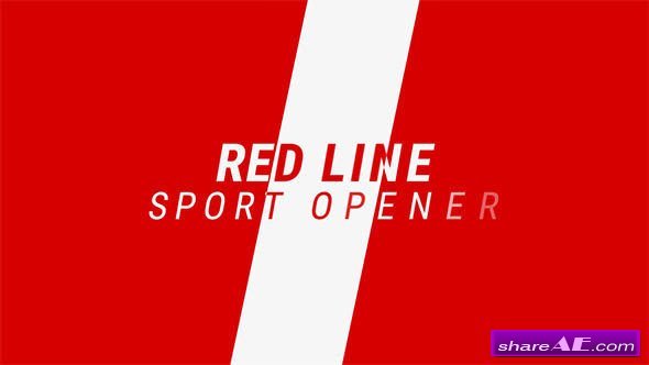 Videohive Red Line / Sport Promo