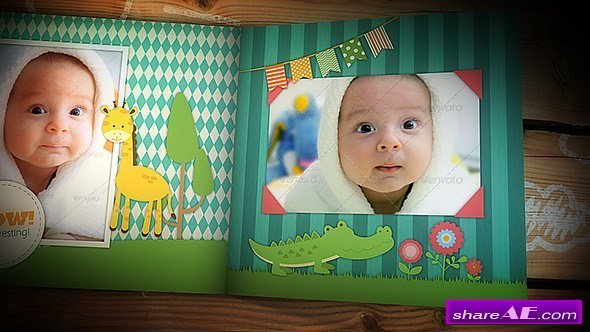 Videohive Family Memories – Baby Photo Album