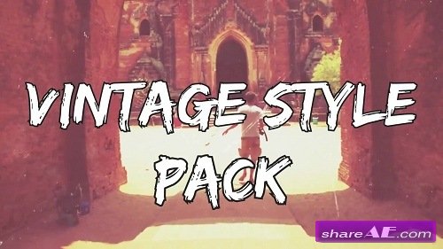 Vintage Style Pack - Premiere Pro Templates